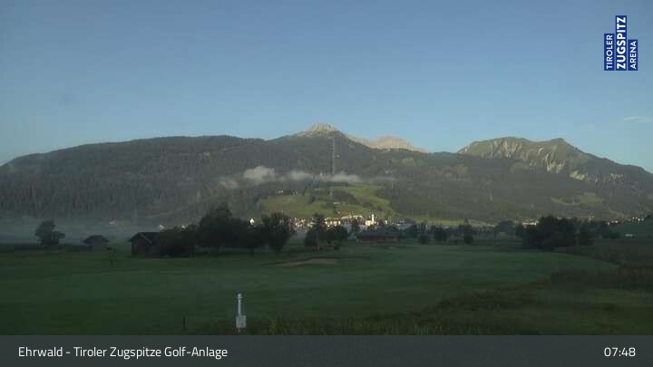 Archiv Foto Webcam Golfclub Zugspitze, Ehrwald