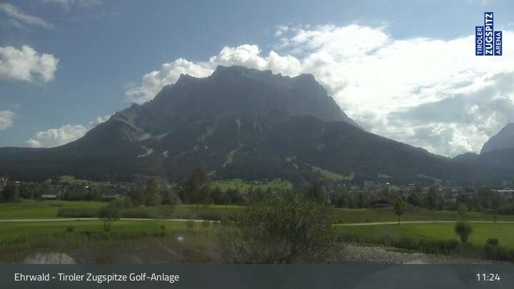 Archiv Foto Webcam Golfclub Zugspitze, Ehrwald