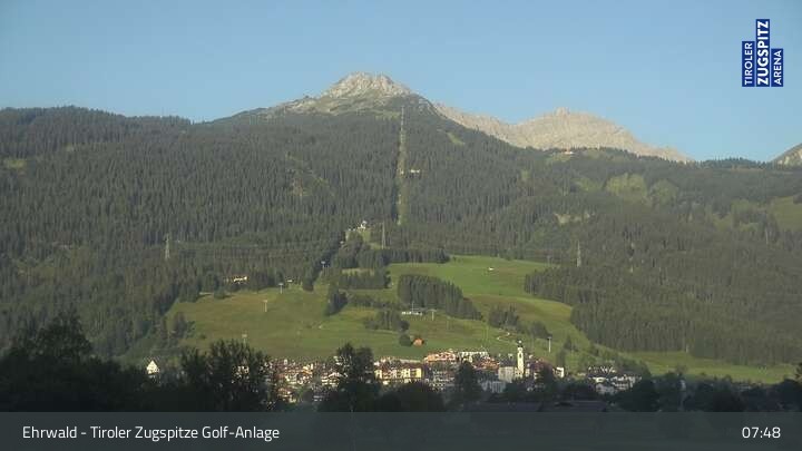 Archiv Foto Webcam Golfclub Zugspitze, Ehrwald