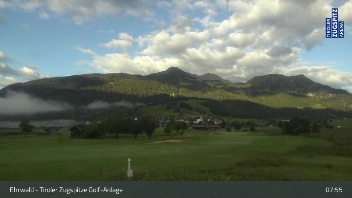 Archiv Foto Webcam Golfclub Zugspitze, Ehrwald