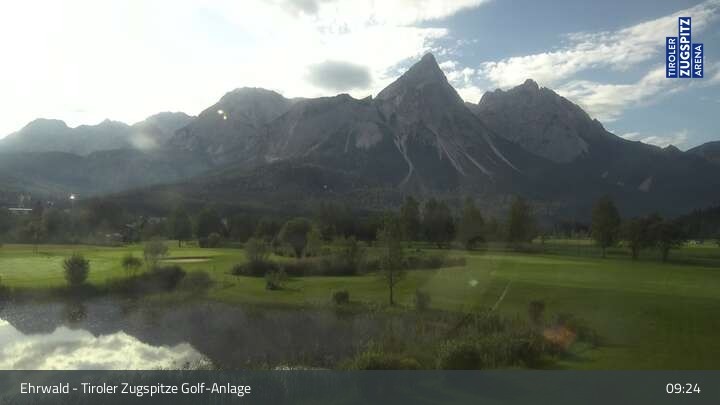 Archiv Foto Webcam Golfclub Zugspitze, Ehrwald