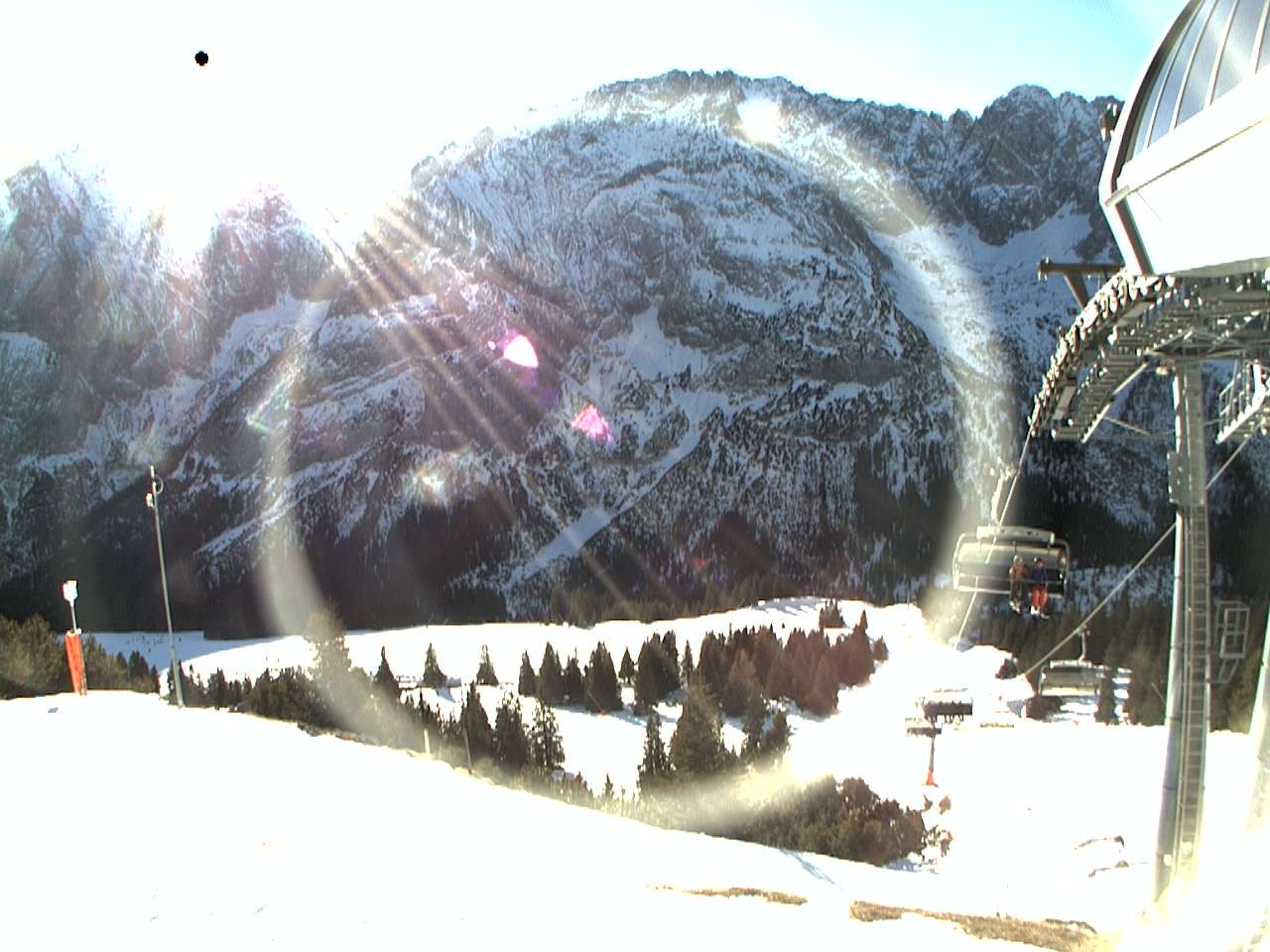 Archiv Foto Webcam Bergstation Sesselbahn Gaistal, Ehrwalder Alm