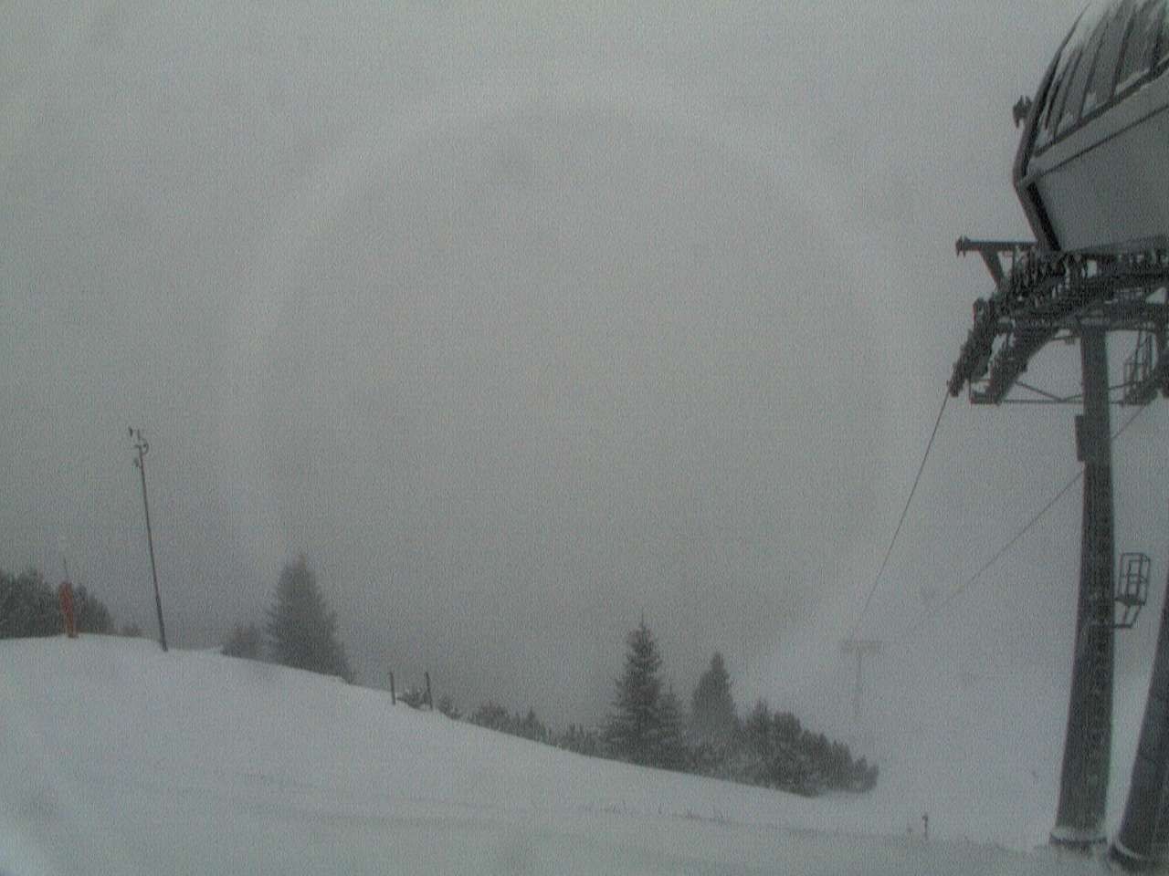 Archived image Webcam mountain station chairlift "Gaistal", "Ehrwalder Alm"
