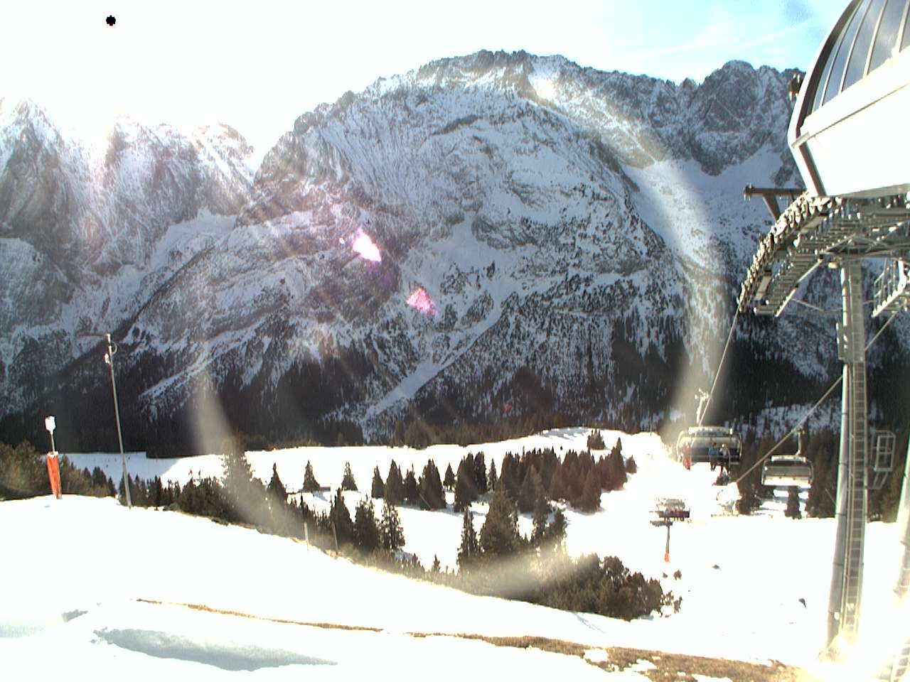 Archiv Foto Webcam Bergstation Sesselbahn Gaistal, Ehrwalder Alm