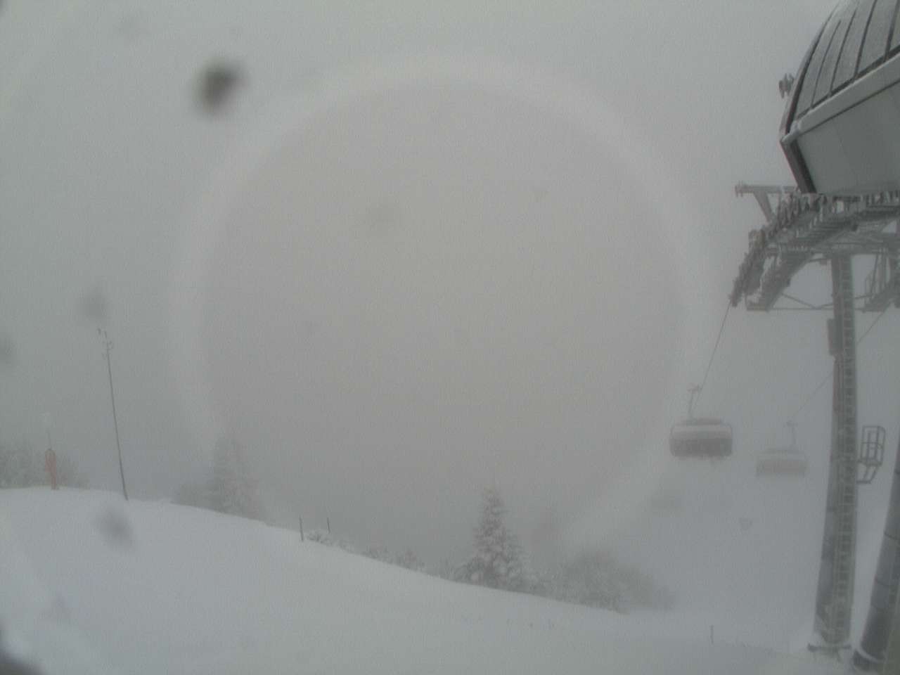 Archiv Foto Webcam Bergstation Sesselbahn Gaistal, Ehrwalder Alm
