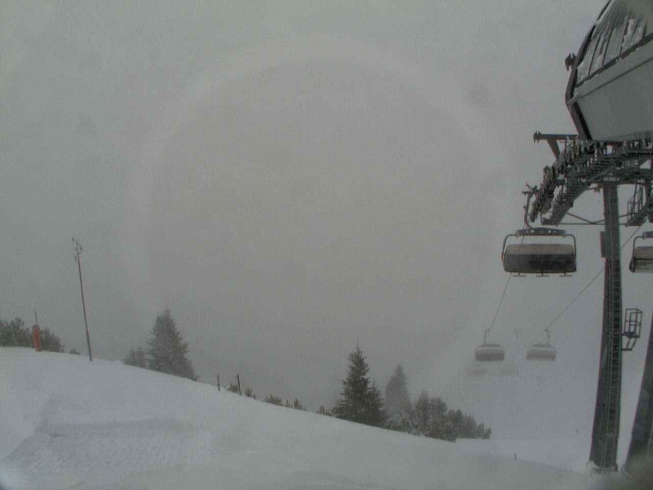 Archiv Foto Webcam Bergstation Sesselbahn Gaistal, Ehrwalder Alm