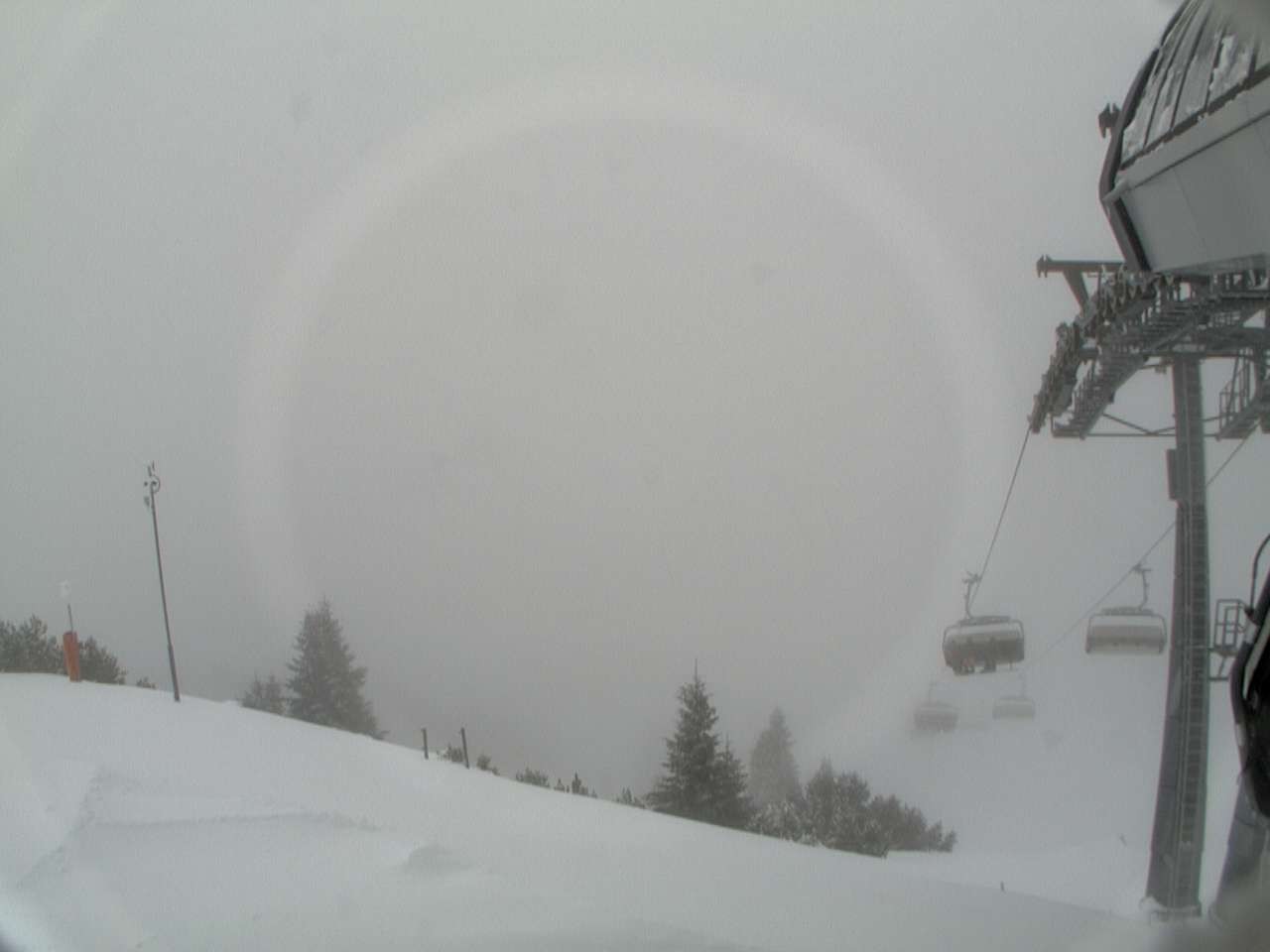 Archiv Foto Webcam Bergstation Sesselbahn Gaistal, Ehrwalder Alm