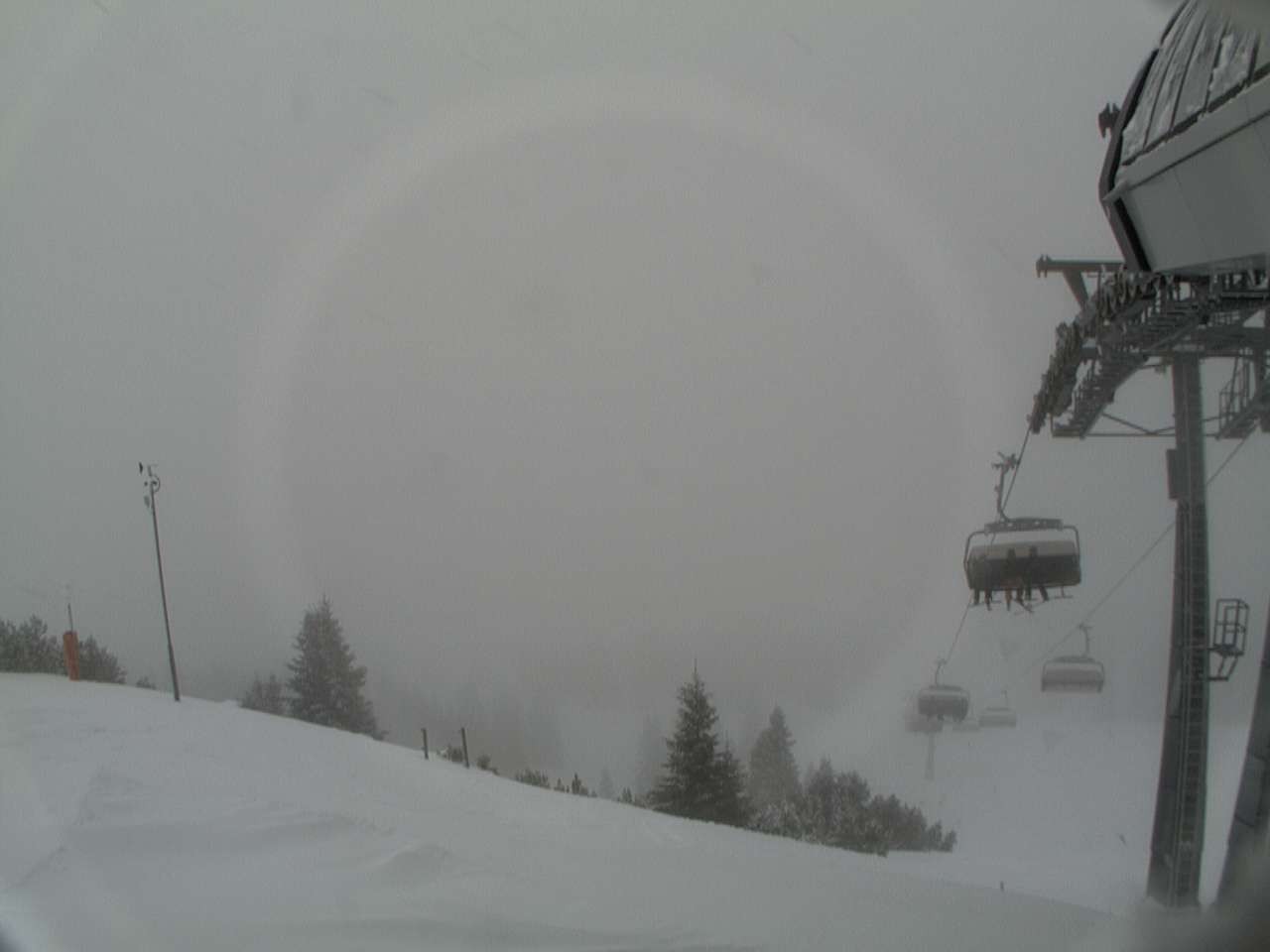 Archiv Foto Webcam Bergstation Sesselbahn Gaistal, Ehrwalder Alm