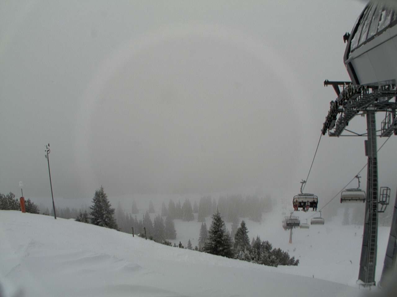 Archiv Foto Webcam Bergstation Sesselbahn Gaistal, Ehrwalder Alm