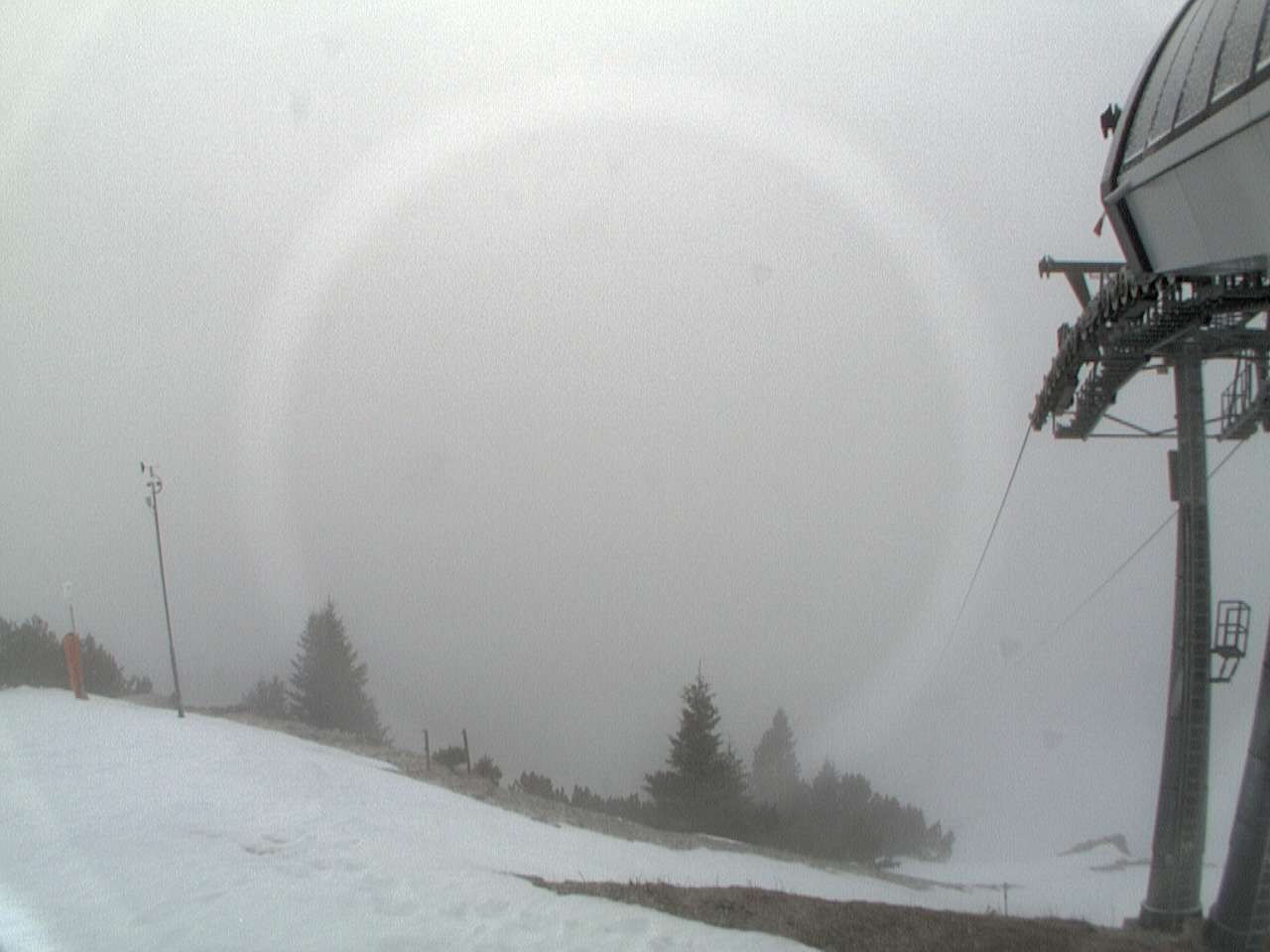 Archiv Foto Webcam Bergstation Sesselbahn Gaistal, Ehrwalder Alm