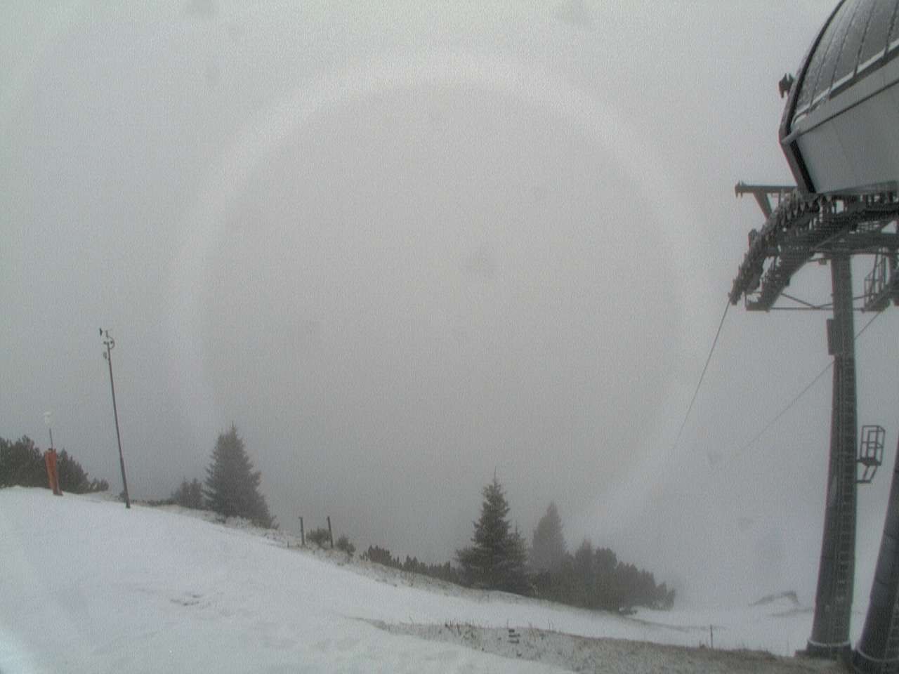 Archiv Foto Webcam Bergstation Sesselbahn Gaistal, Ehrwalder Alm