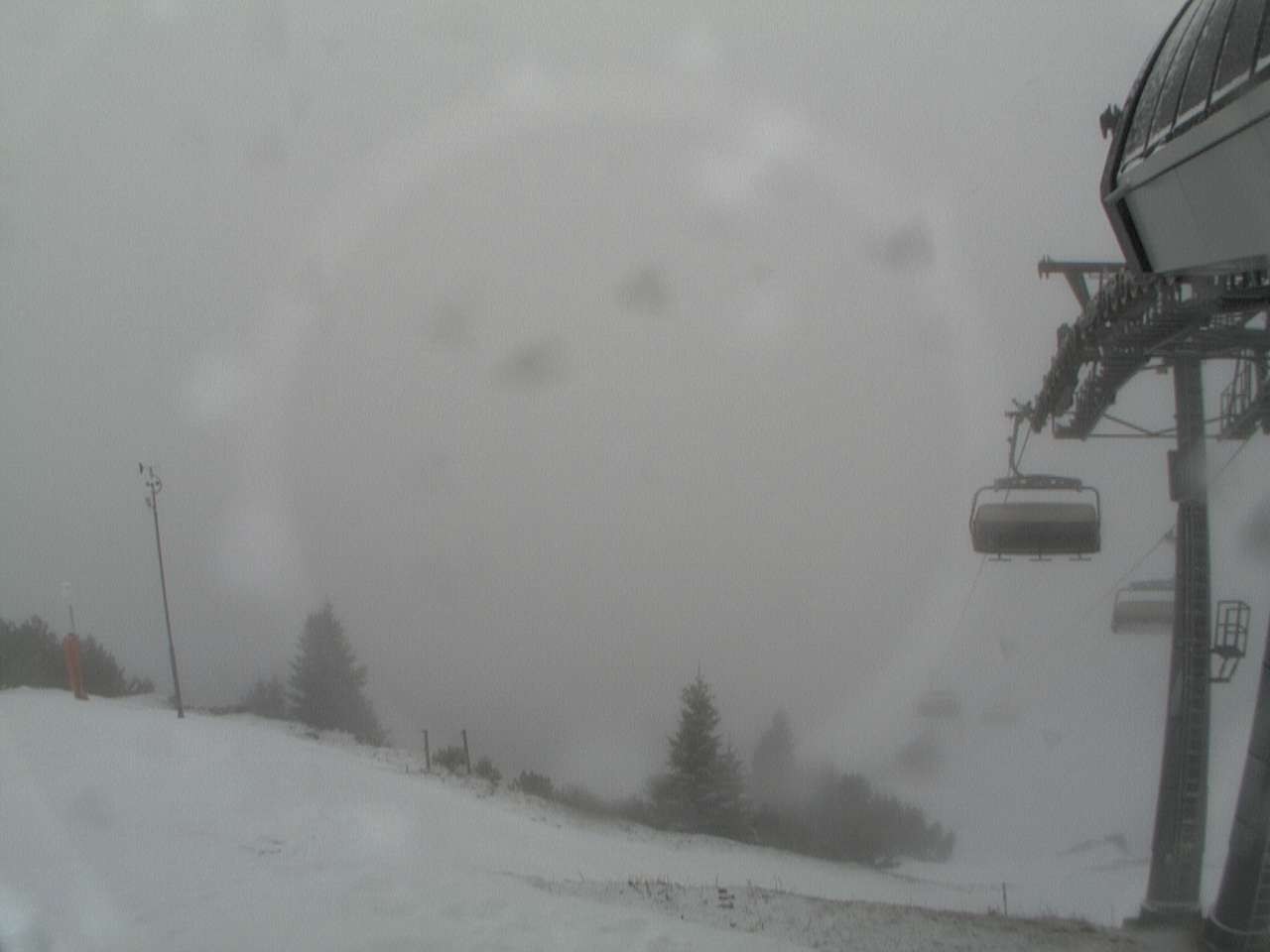 Archiv Foto Webcam Bergstation Sesselbahn Gaistal, Ehrwalder Alm