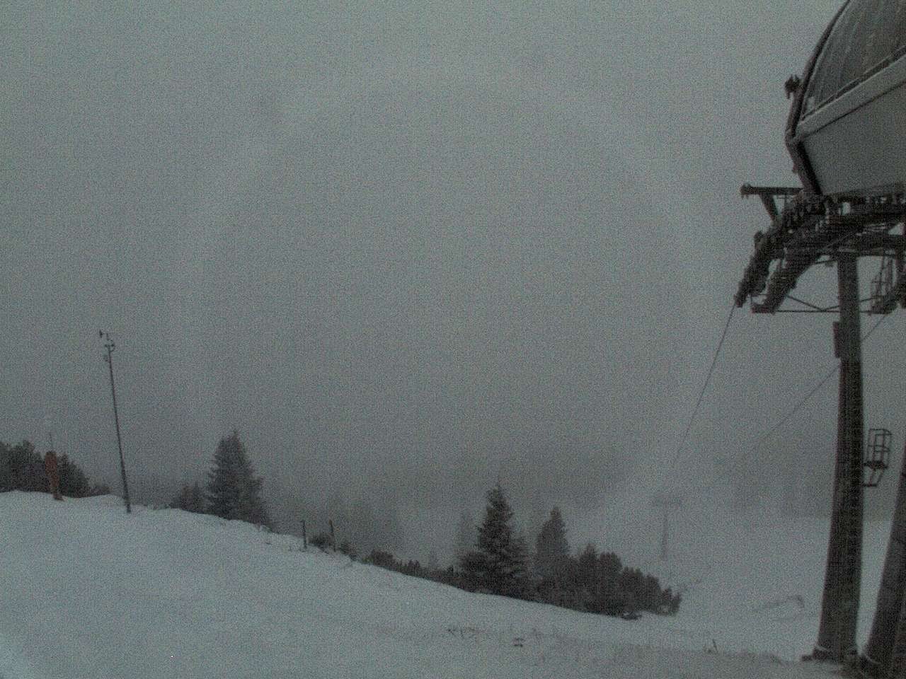 Archiv Foto Webcam Bergstation Sesselbahn Gaistal, Ehrwalder Alm