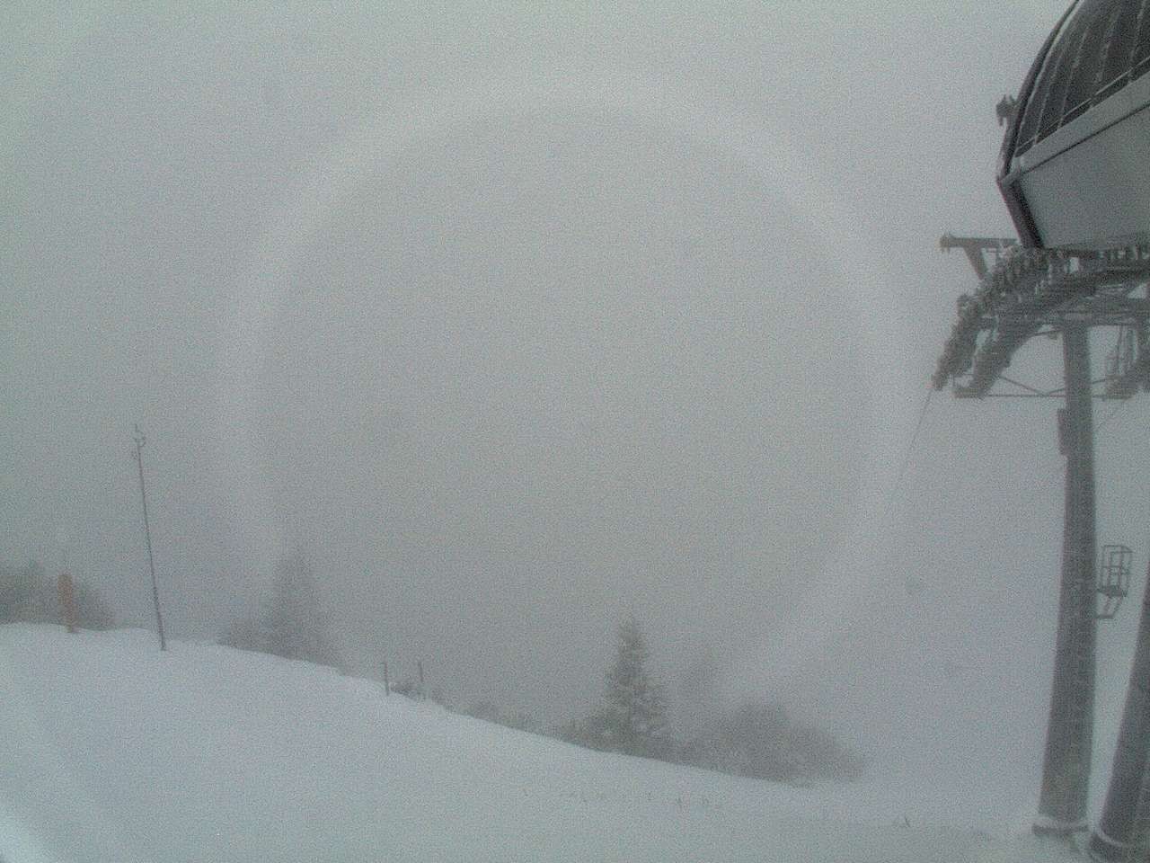 Archiv Foto Webcam Bergstation Sesselbahn Gaistal, Ehrwalder Alm