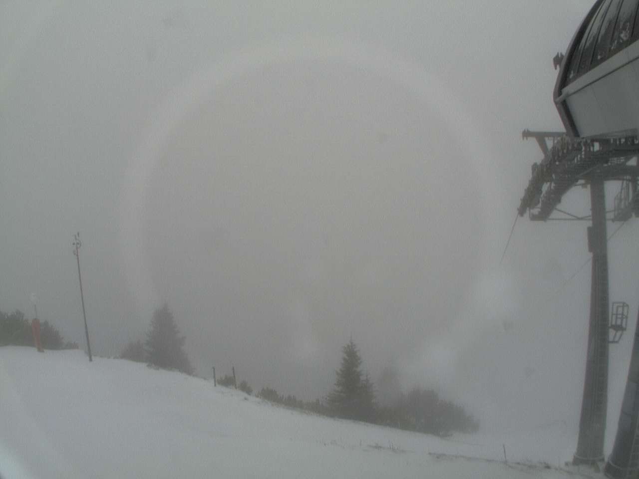 Archiv Foto Webcam Bergstation Sesselbahn Gaistal, Ehrwalder Alm