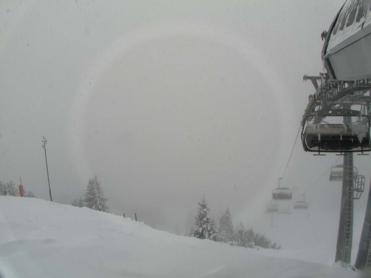 Archiv Foto Webcam Bergstation Sesselbahn Gaistal, Ehrwalder Alm