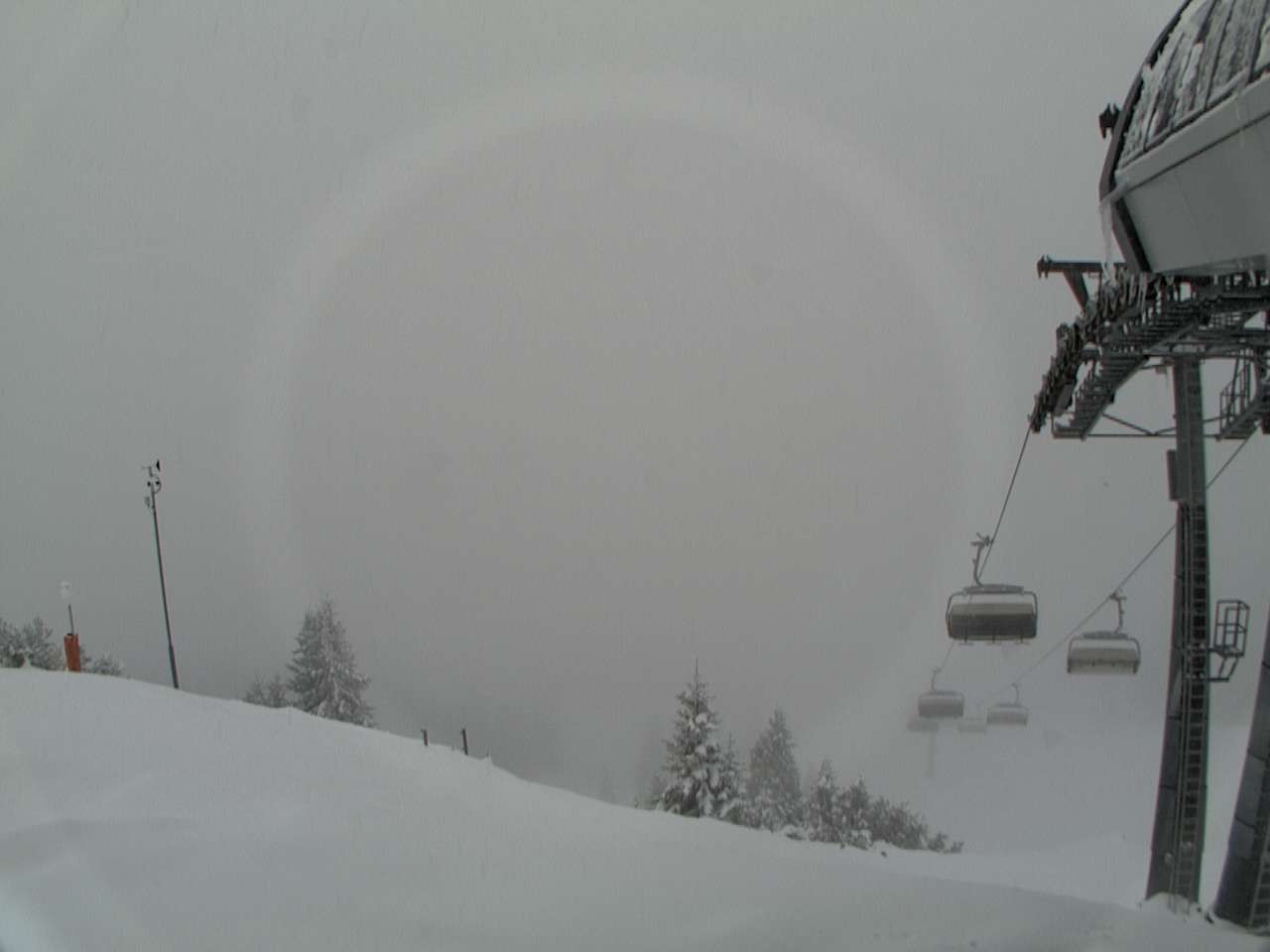 Archiv Foto Webcam Bergstation Sesselbahn Gaistal, Ehrwalder Alm