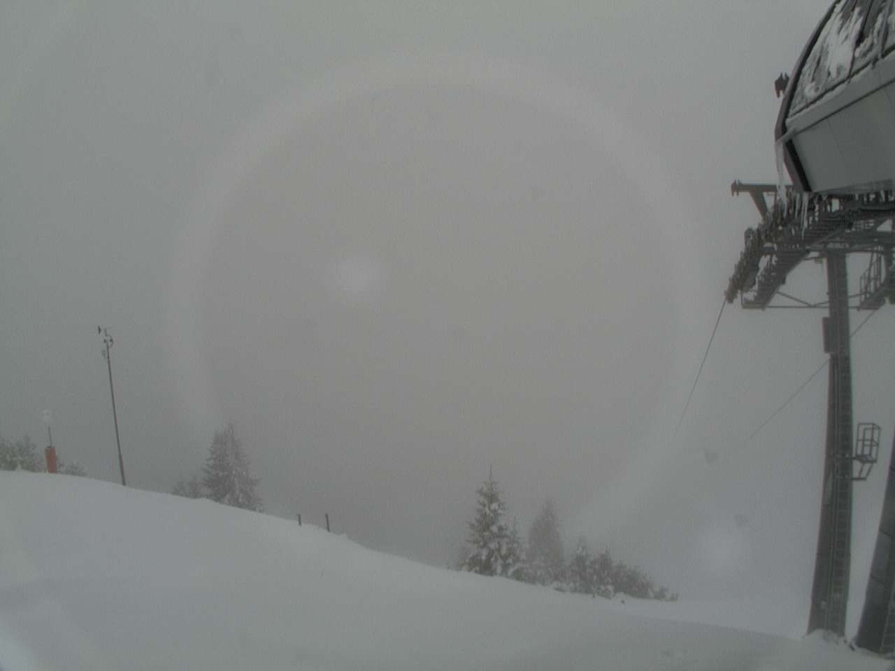 Archiv Foto Webcam Bergstation Sesselbahn Gaistal, Ehrwalder Alm