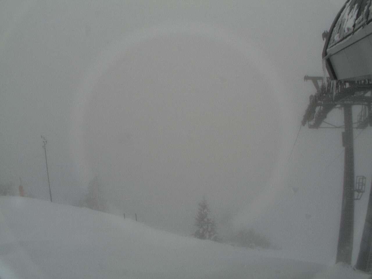 Archiv Foto Webcam Bergstation Sesselbahn Gaistal, Ehrwalder Alm