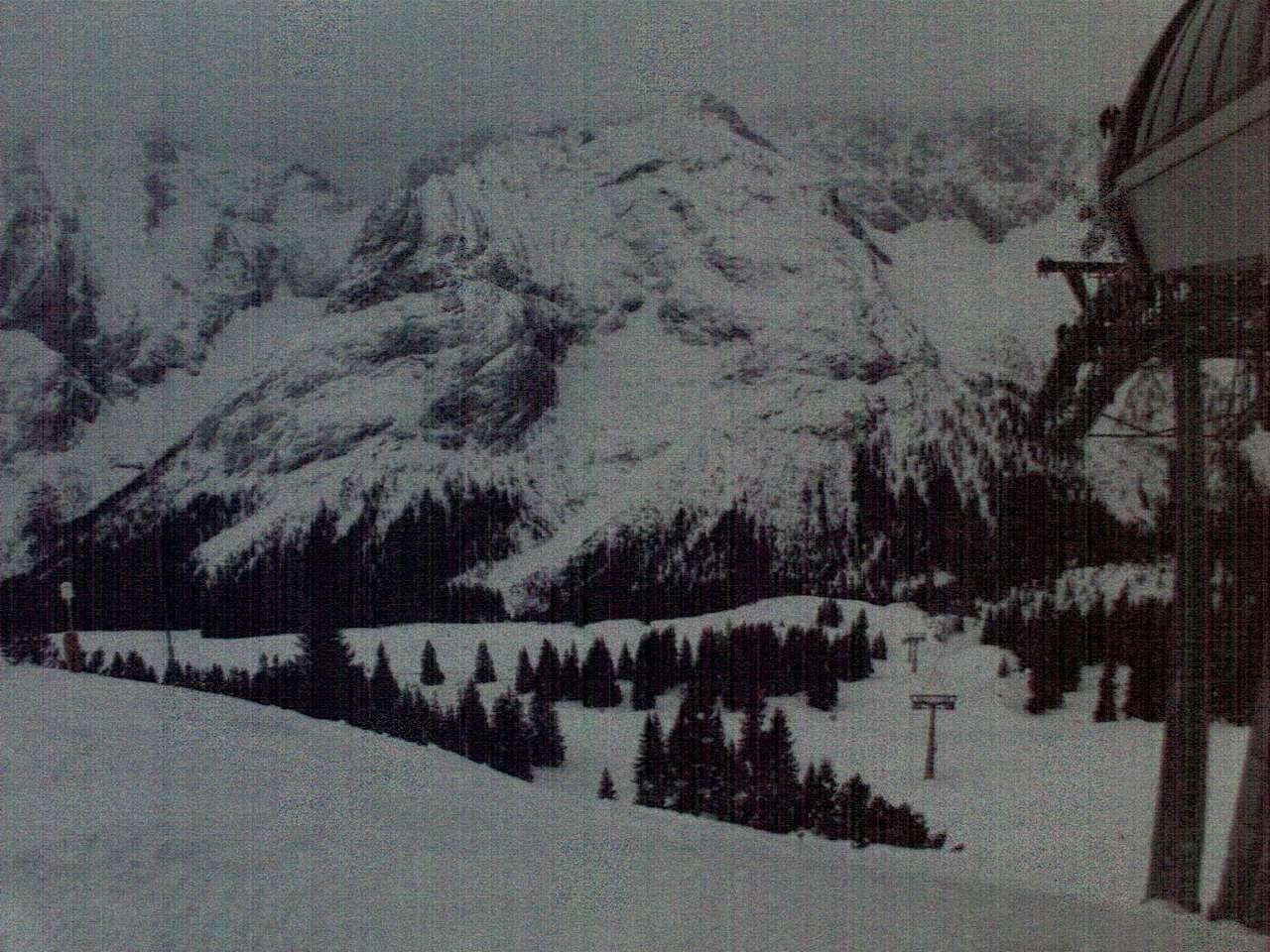 Archiv Foto Webcam Bergstation Sesselbahn Gaistal, Ehrwalder Alm