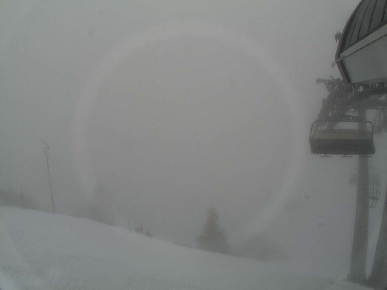 Archiv Foto Webcam Bergstation Sesselbahn Gaistal, Ehrwalder Alm