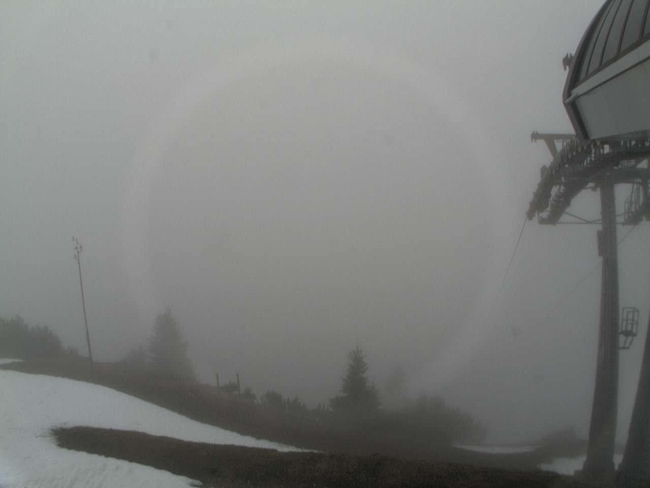 Archiv Foto Webcam Bergstation Sesselbahn Gaistal, Ehrwalder Alm