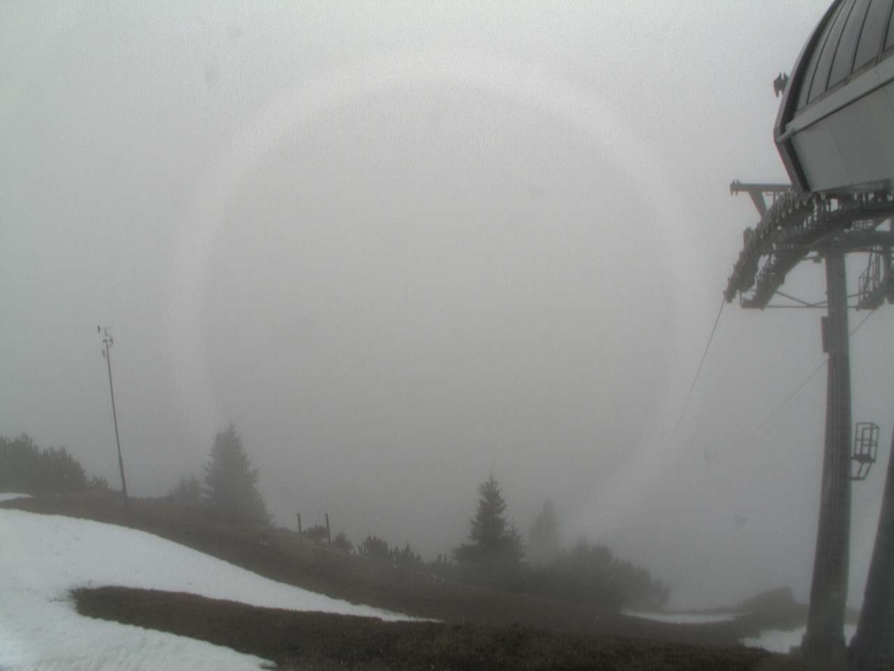 Archiv Foto Webcam Bergstation Sesselbahn Gaistal, Ehrwalder Alm
