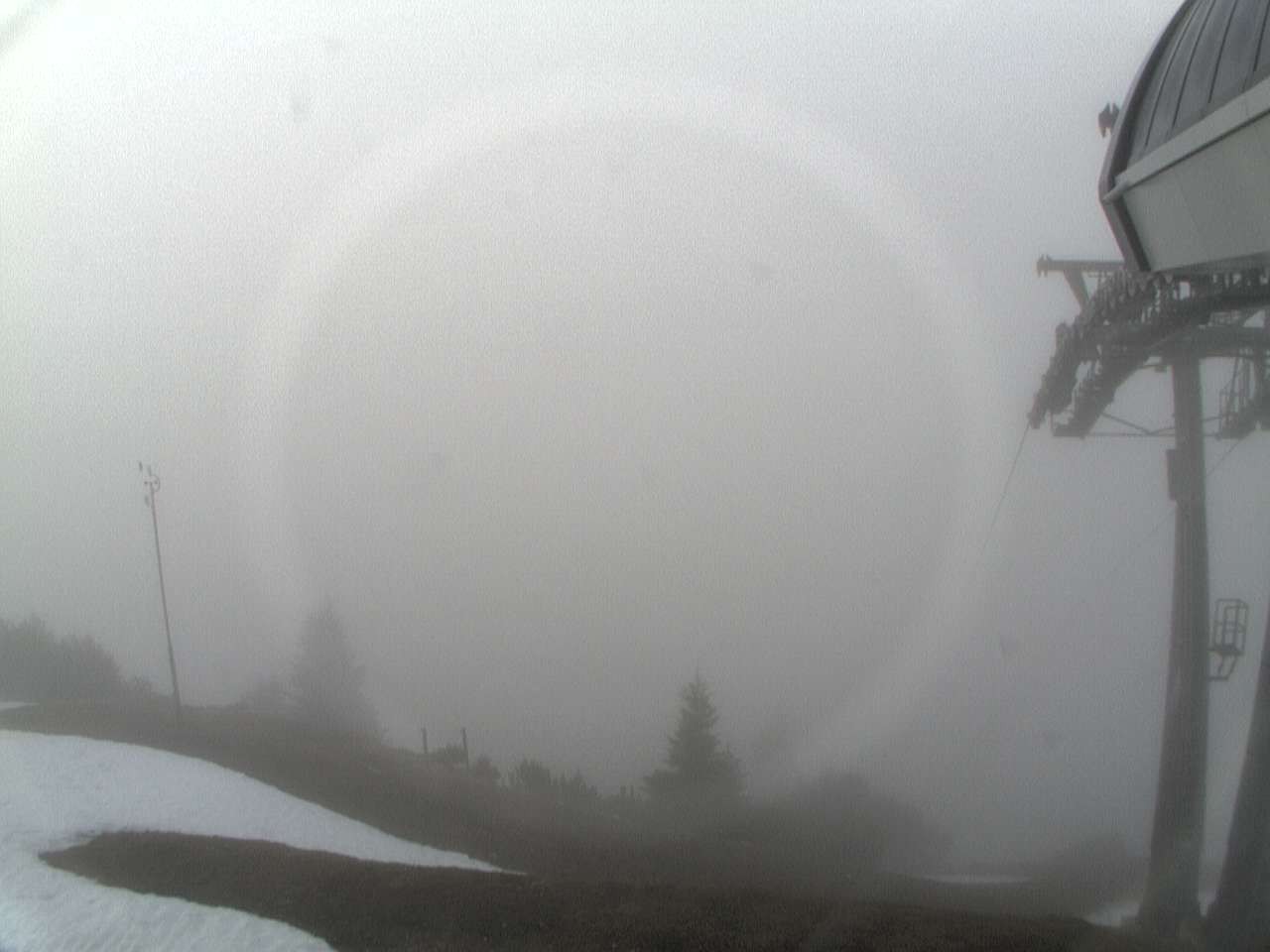 Archiv Foto Webcam Bergstation Sesselbahn Gaistal, Ehrwalder Alm