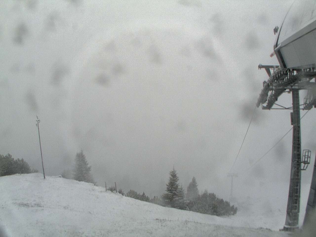 Archiv Foto Webcam Bergstation Sesselbahn Gaistal, Ehrwalder Alm