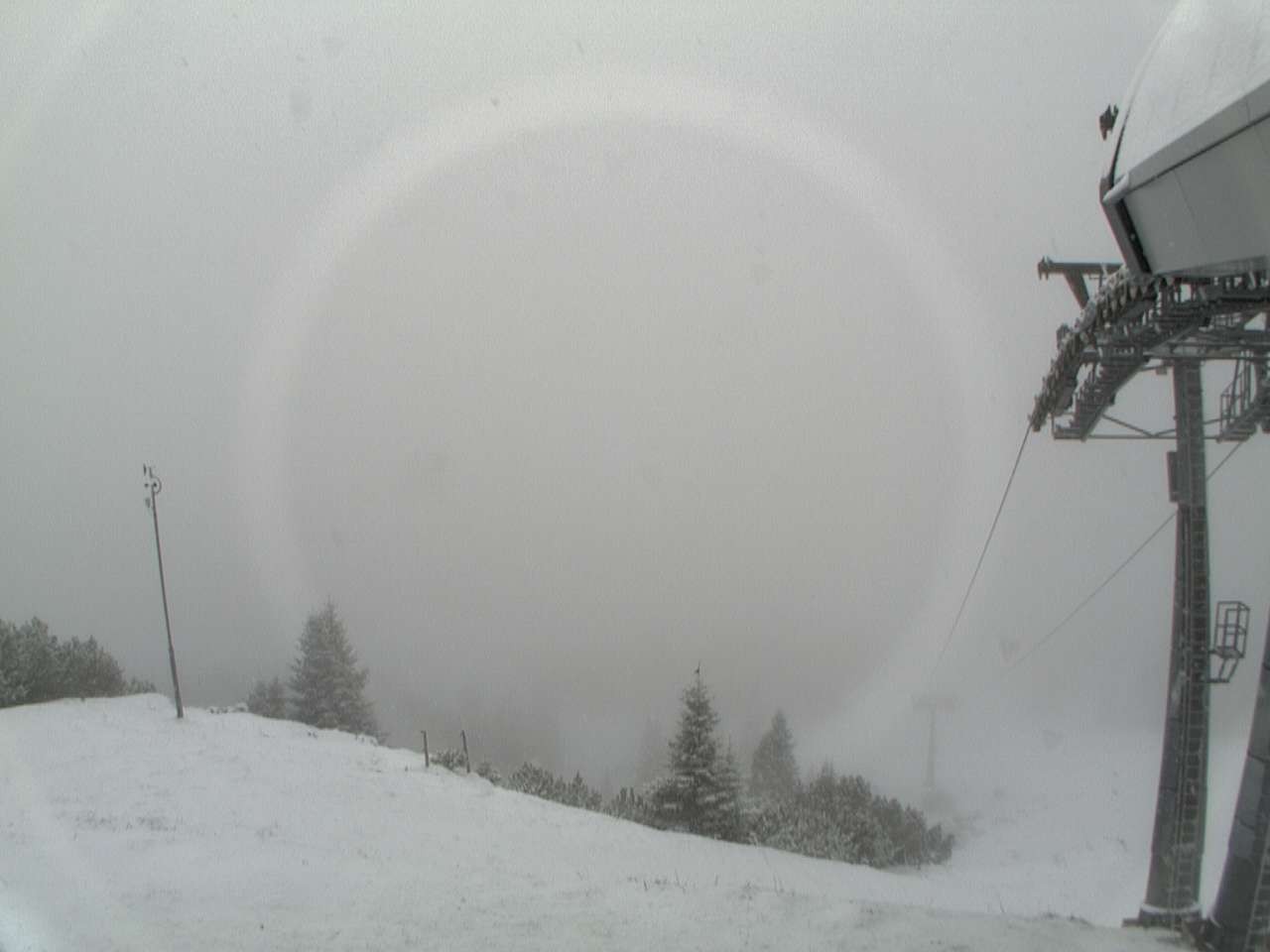 Archiv Foto Webcam Bergstation Sesselbahn Gaistal, Ehrwalder Alm