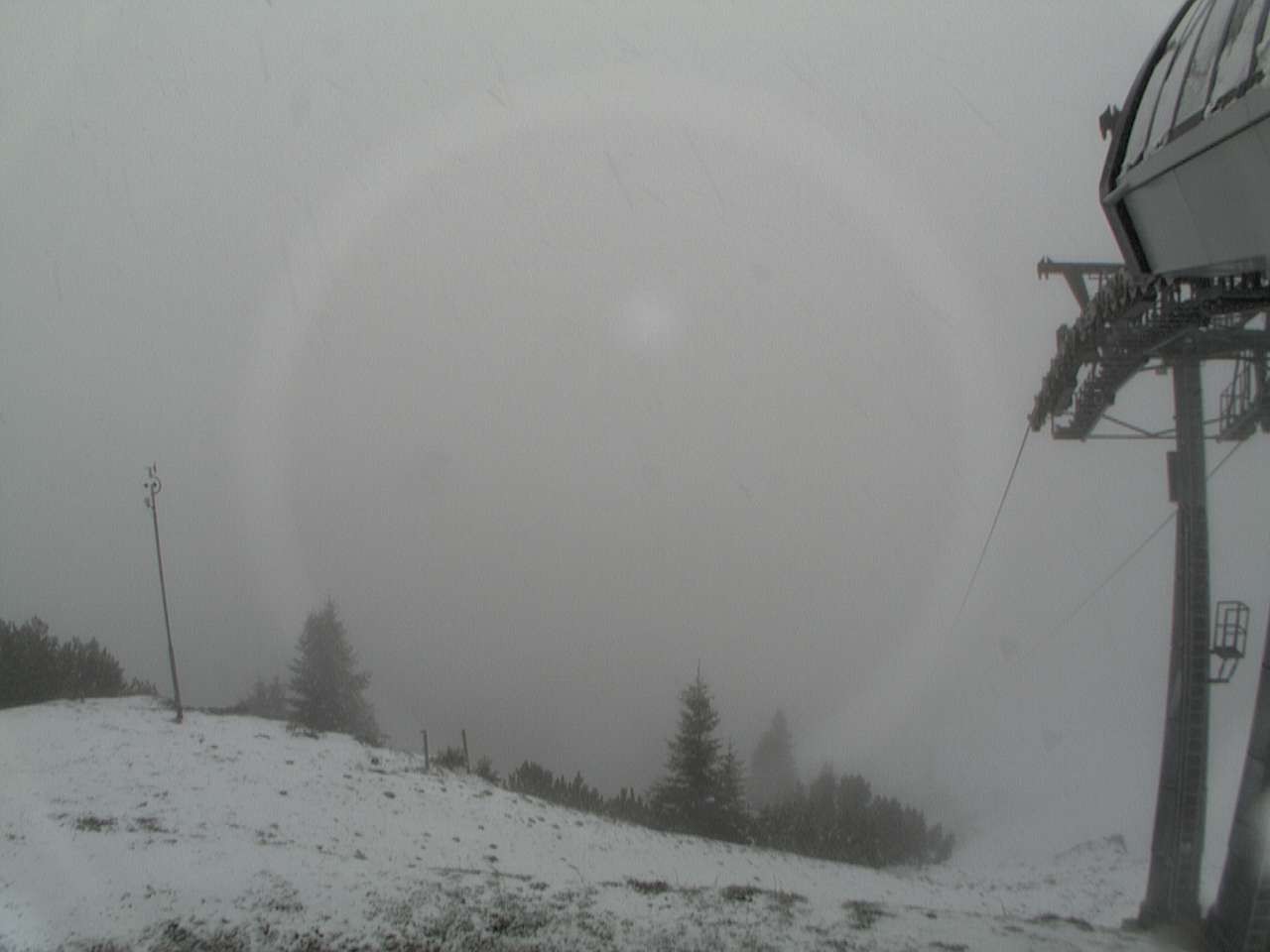Archiv Foto Webcam Bergstation Sesselbahn Gaistal, Ehrwalder Alm