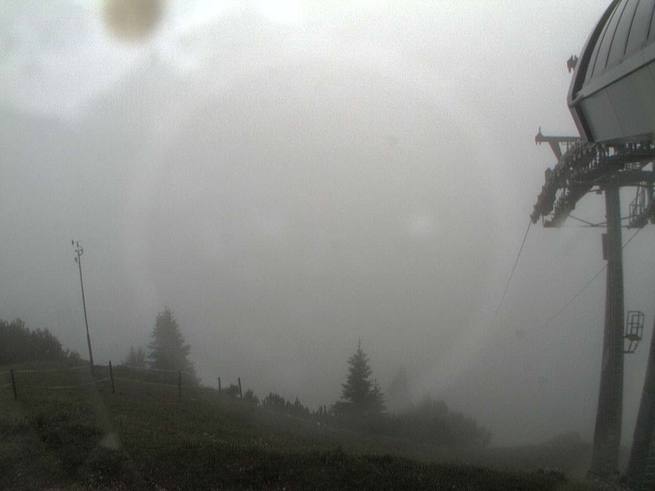 Archiv Foto Webcam Bergstation Sesselbahn Gaistal, Ehrwalder Alm