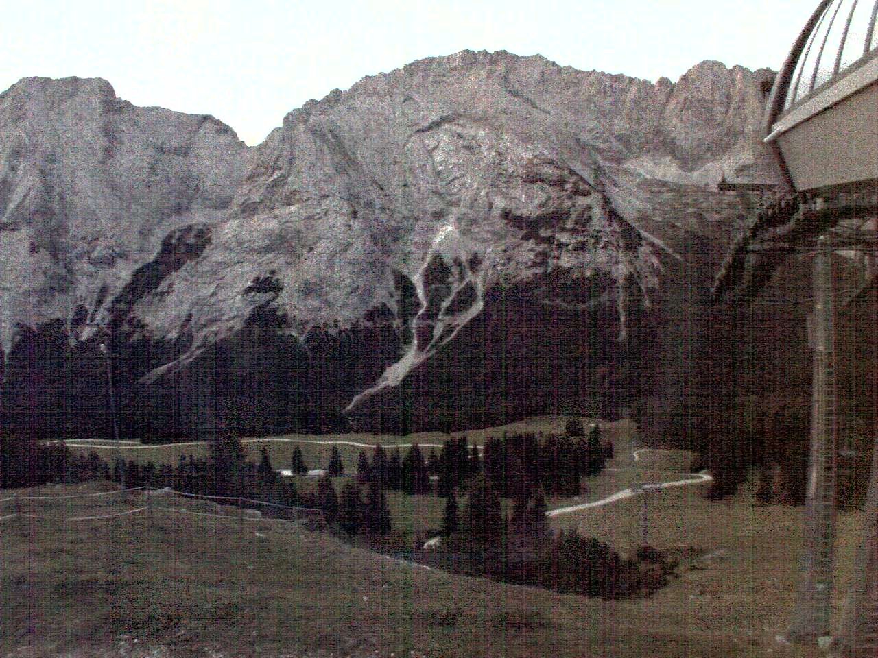 Archiv Foto Webcam Bergstation Sesselbahn Gaistal, Ehrwalder Alm