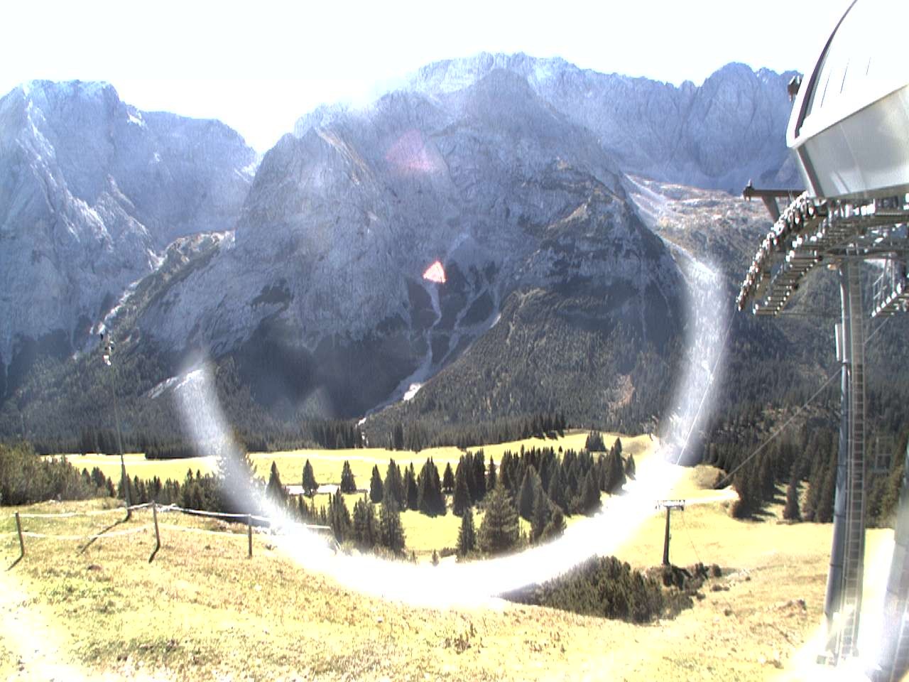 Archiv Foto Webcam Bergstation Sesselbahn Gaistal, Ehrwalder Alm