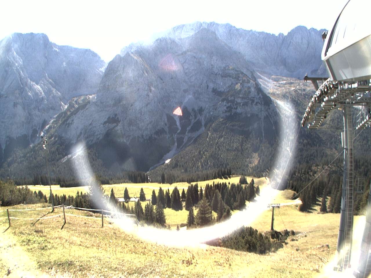 Archiv Foto Webcam Bergstation Sesselbahn Gaistal, Ehrwalder Alm
