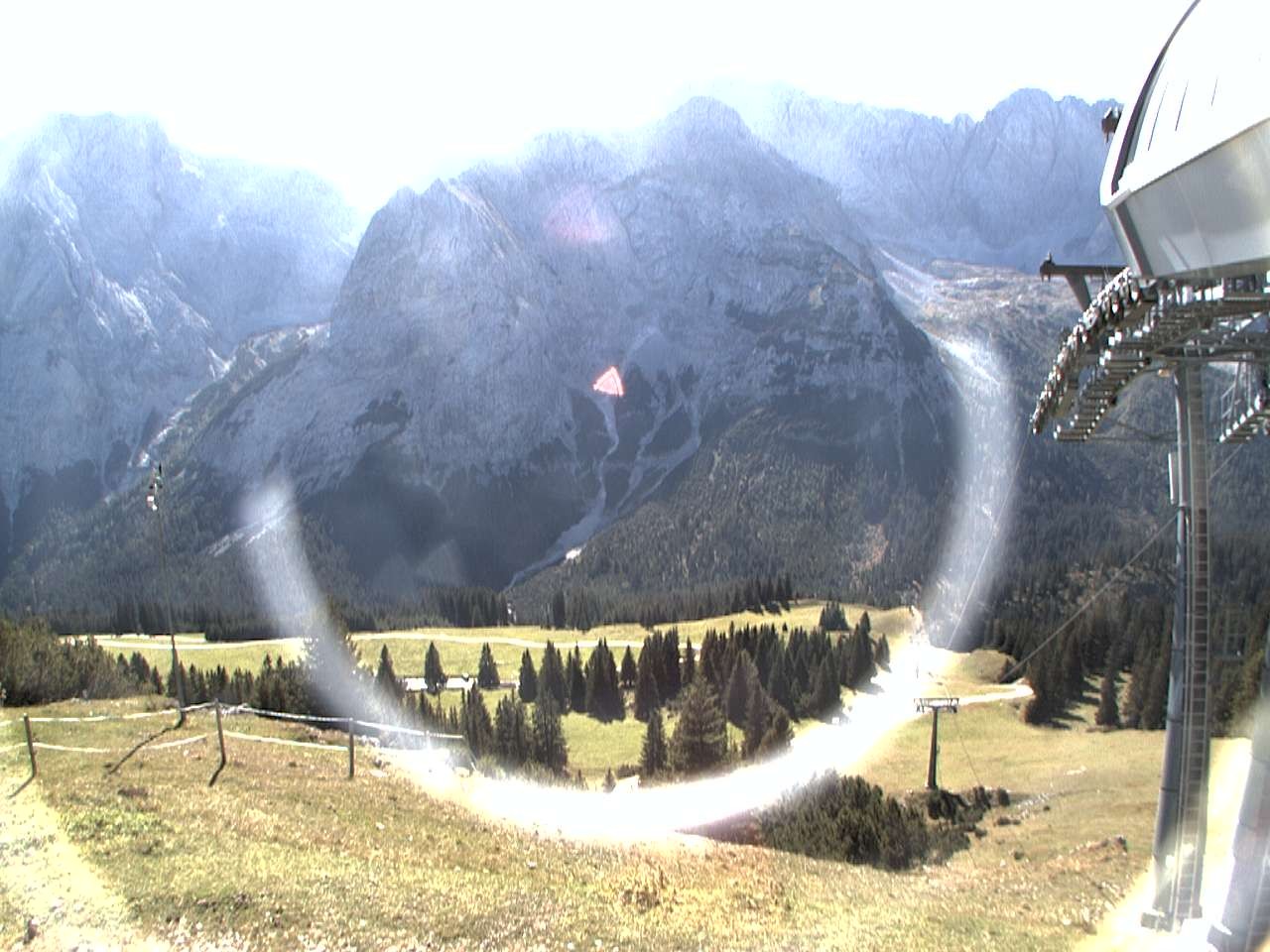 Archiv Foto Webcam Bergstation Sesselbahn Gaistal, Ehrwalder Alm