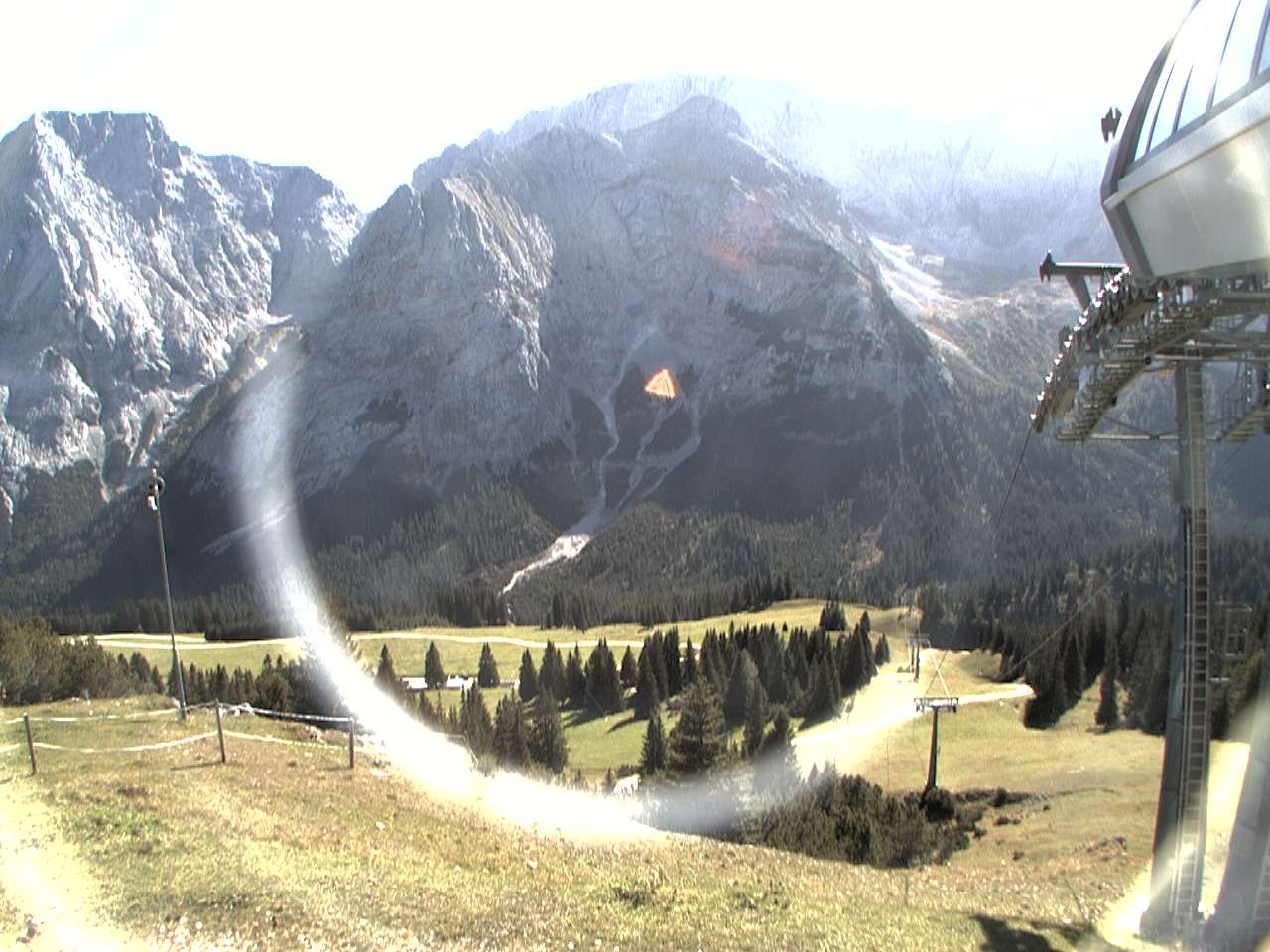 Archiv Foto Webcam Bergstation Sesselbahn Gaistal, Ehrwalder Alm