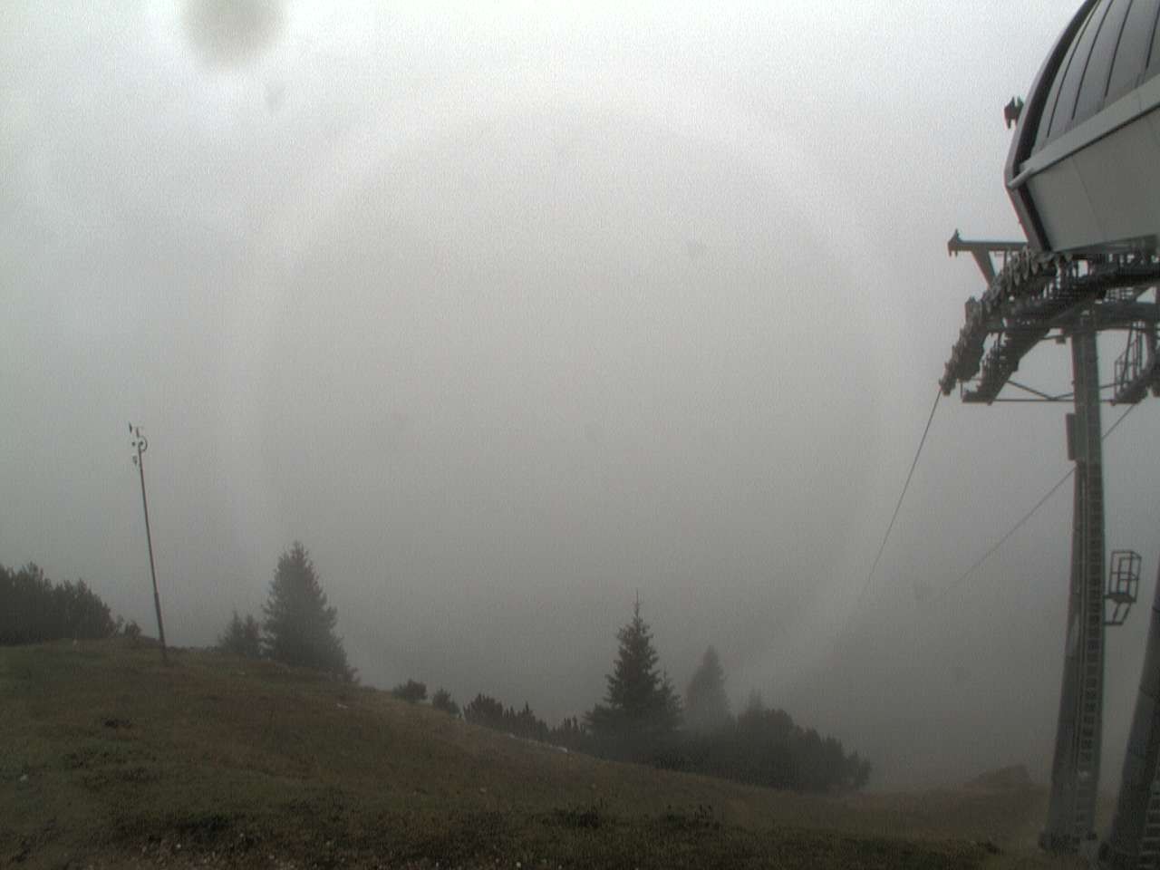 Archiv Foto Webcam Bergstation Sesselbahn Gaistal, Ehrwalder Alm