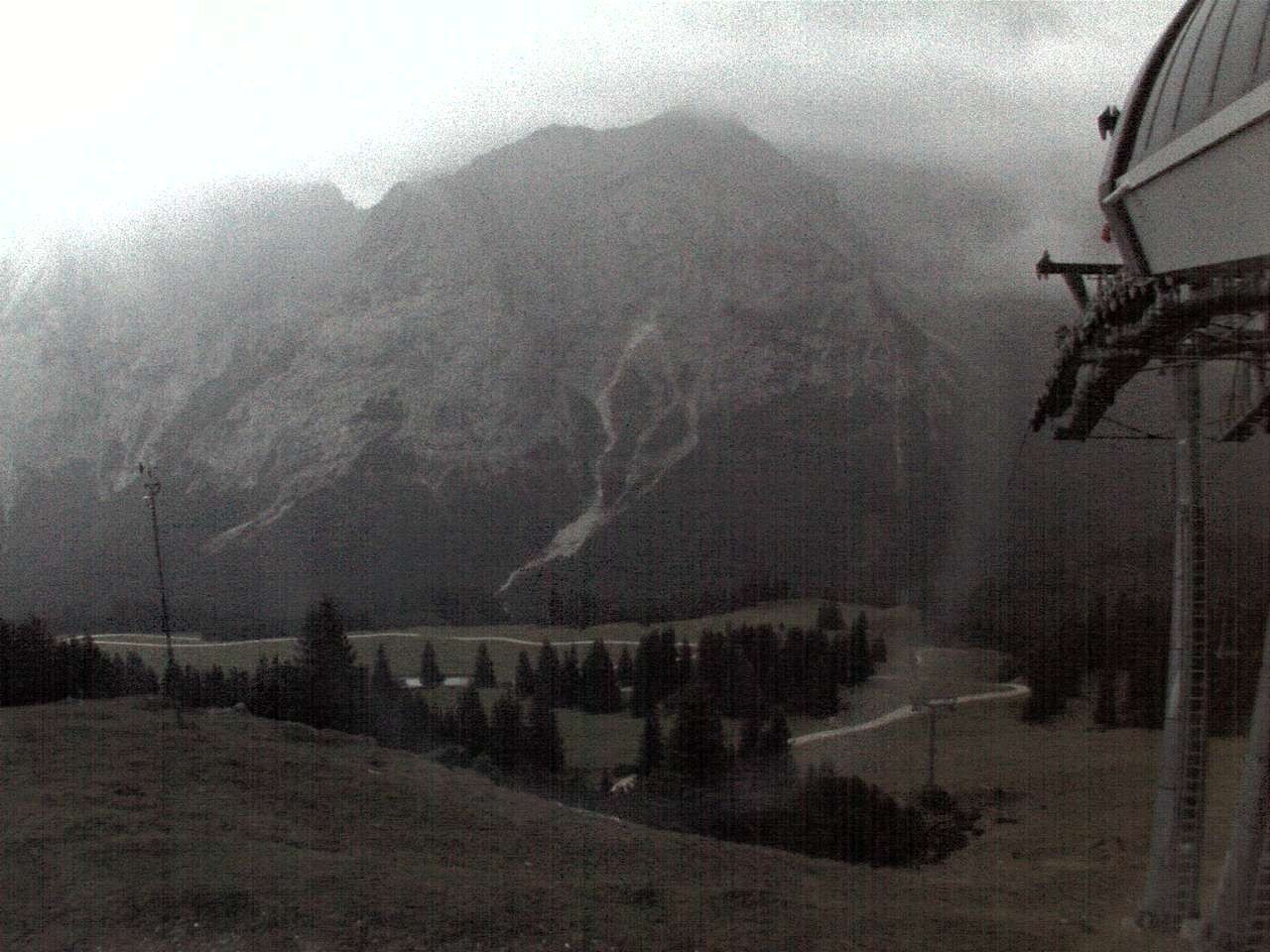Archiv Foto Webcam Bergstation Sesselbahn Gaistal, Ehrwalder Alm