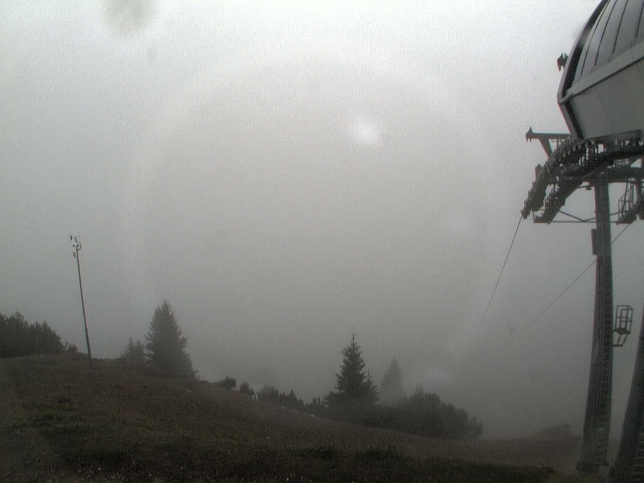 Archiv Foto Webcam Bergstation Sesselbahn Gaistal, Ehrwalder Alm