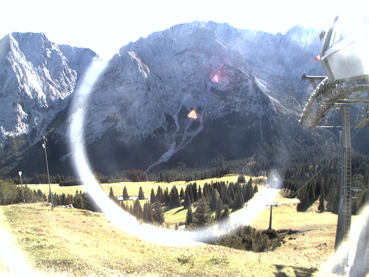 Archiv Foto Webcam Bergstation Sesselbahn Gaistal, Ehrwalder Alm