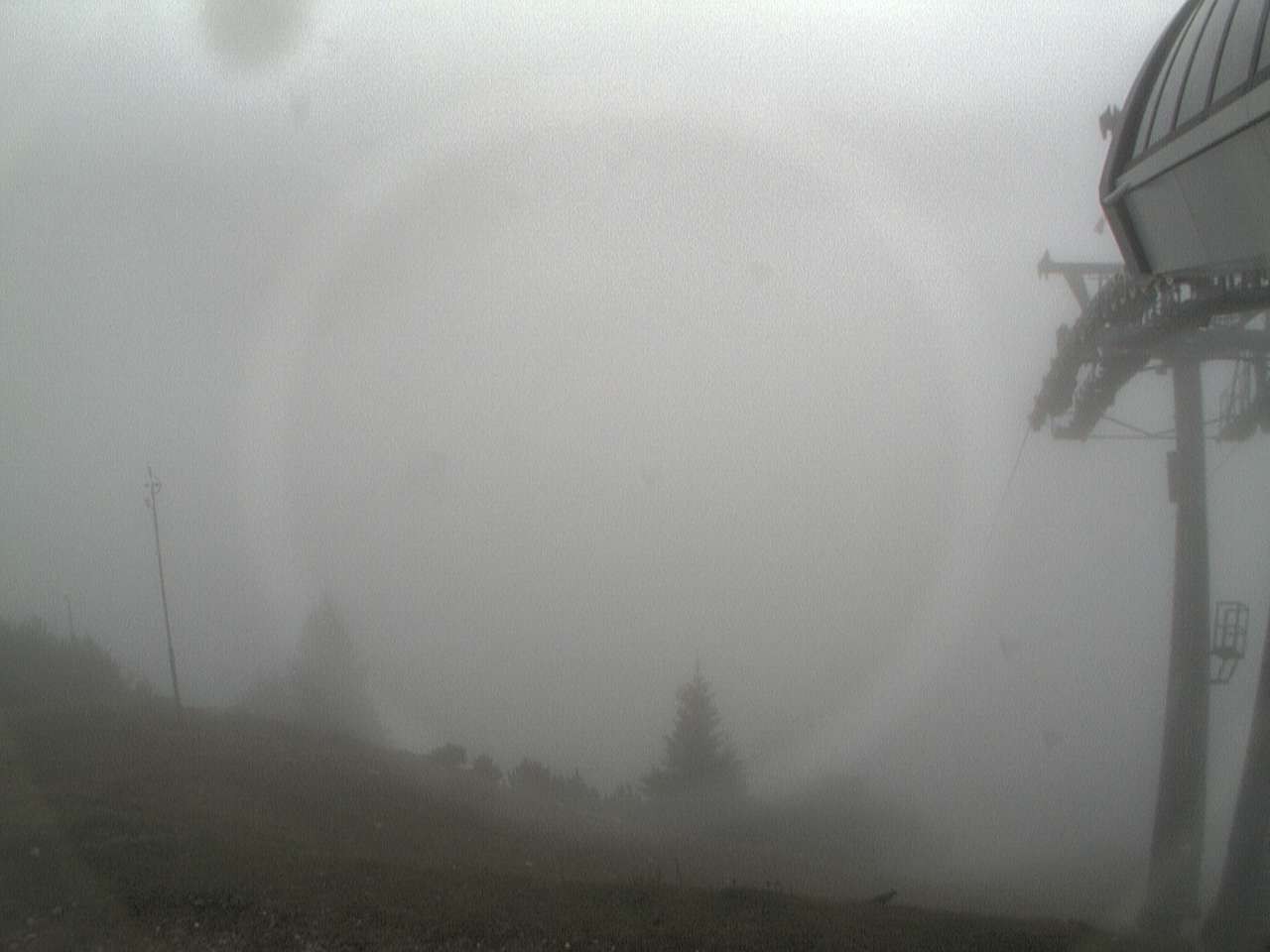 Archiv Foto Webcam Bergstation Sesselbahn Gaistal, Ehrwalder Alm