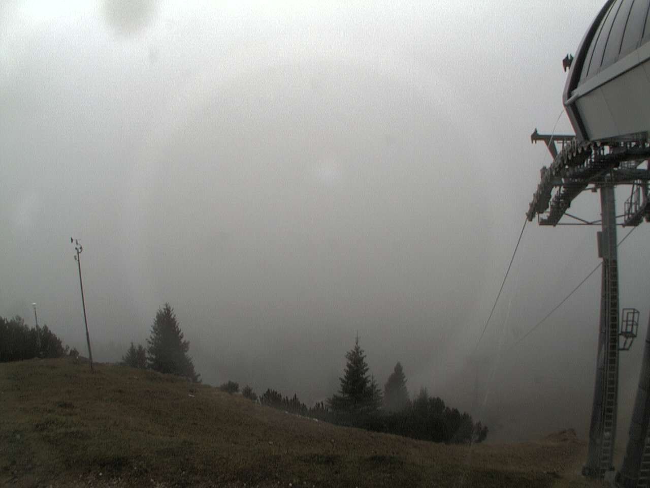 Archiv Foto Webcam Bergstation Sesselbahn Gaistal, Ehrwalder Alm