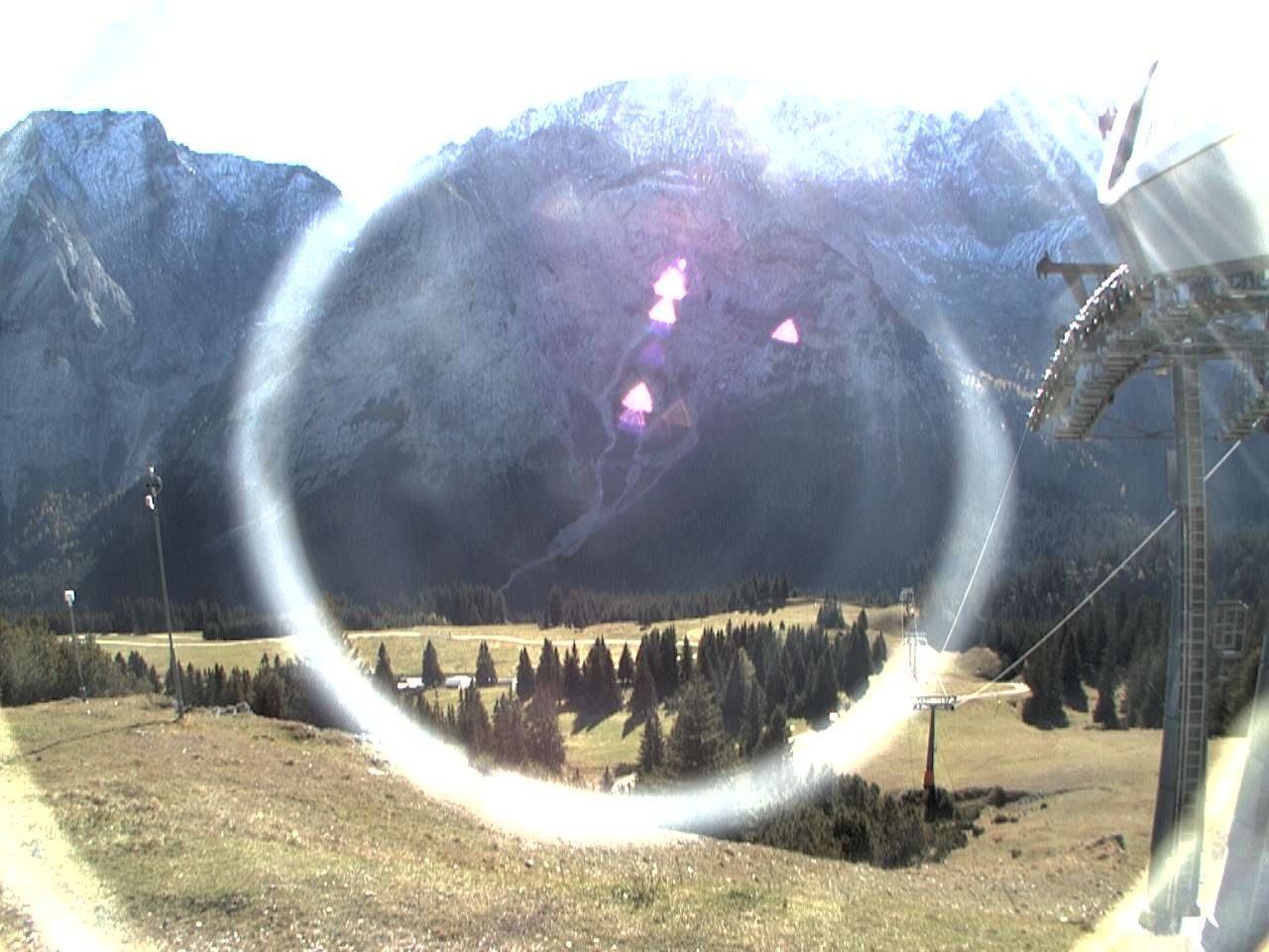 Archiv Foto Webcam Bergstation Sesselbahn Gaistal, Ehrwalder Alm