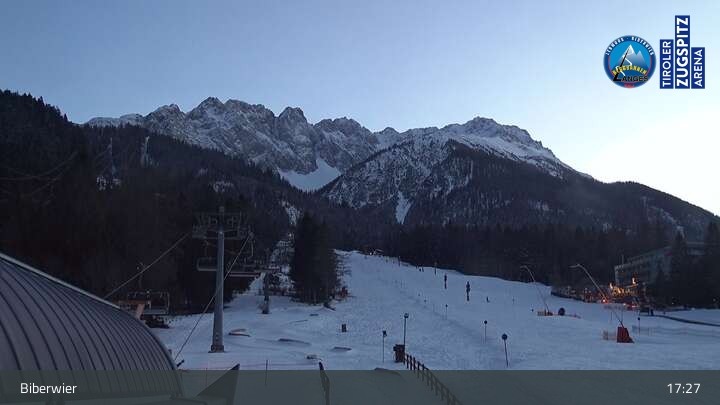 Archiv Foto Webcam Biberwier in der Zugspitz Arena