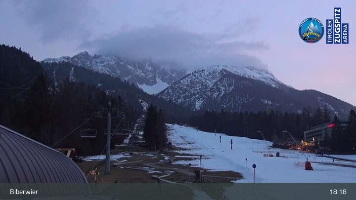 Archiv Foto Webcam Biberwier in der Zugspitz Arena