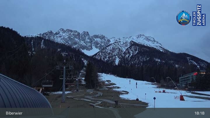 Archiv Foto Webcam Biberwier in der Zugspitz Arena