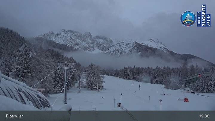 Archiv Foto Webcam Biberwier in der Zugspitz Arena