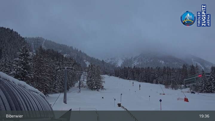 Archiv Foto Webcam Biberwier in der Zugspitz Arena