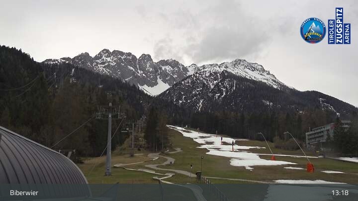 Archiv Foto Webcam Biberwier in der Zugspitz Arena